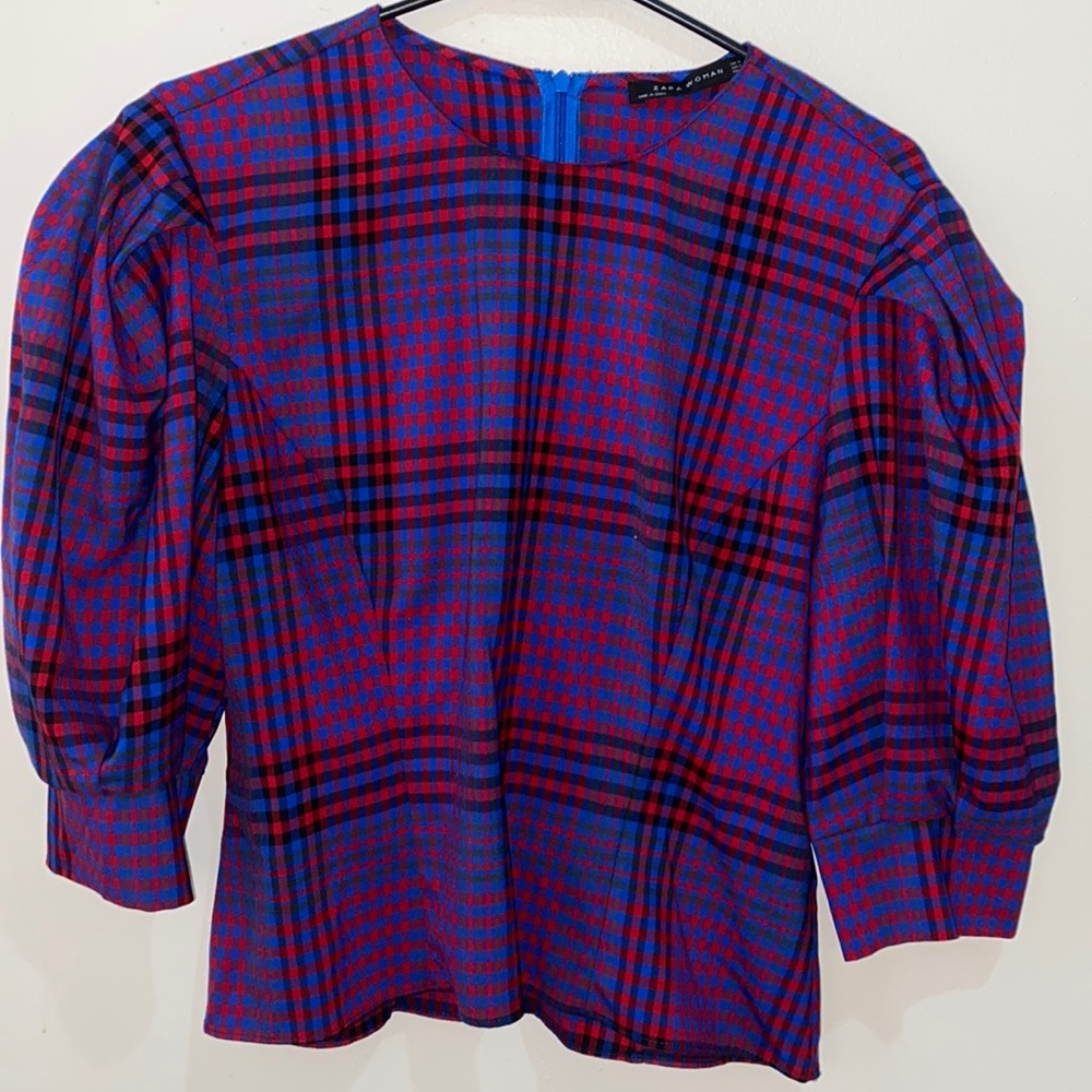 Checkered Blouse